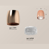 Комплект накладного светильника с композитным хрусталем Ambrella light XS1144010