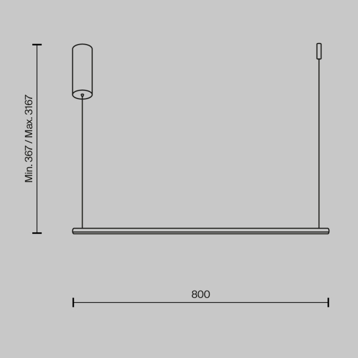 Подвесной светильник Maytoni Halo MOD246PL-L16BK