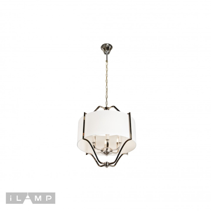Подвесная люстра iLamp Divole P2442-6 Nickel