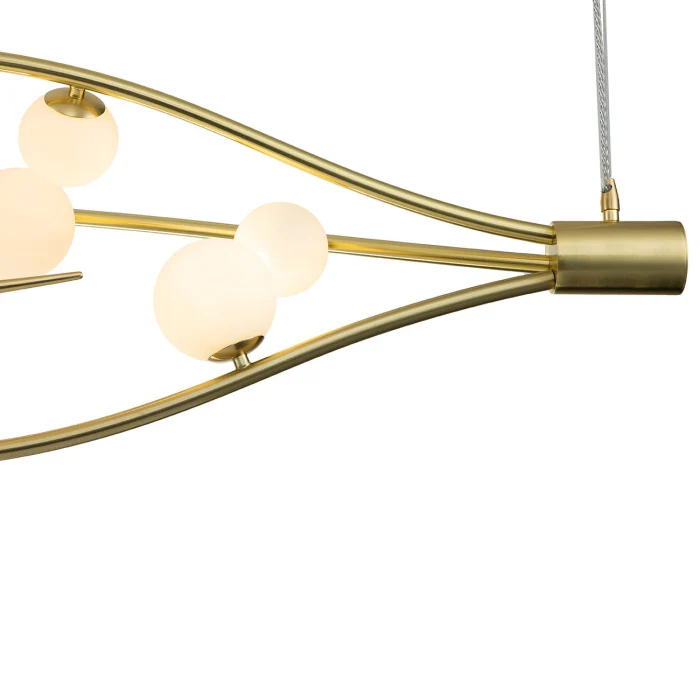 Подвесная люстра Indigo Flusso 11025/7P Gold V000231