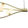 Подвесная люстра Indigo Flusso 11025/7P Gold V000231
