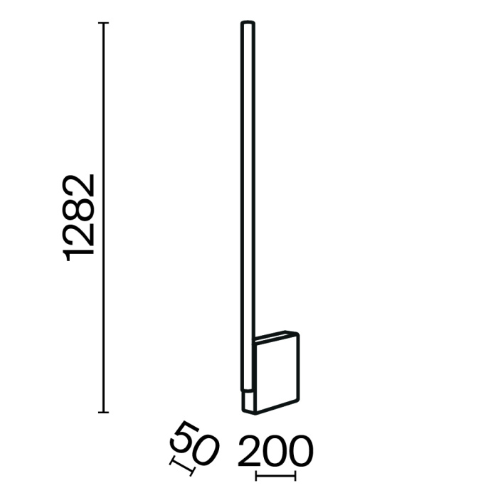 Торшер Maytoni Solid MOD277FL-L24GR3K