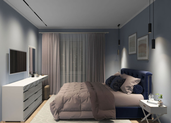 Светильник на шине Denkirs SMART GRILL DK8002-BK