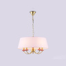 Подвесная люстра с абажуром и декором из керамики Ambrella light LH75021