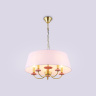 Подвесная люстра с абажуром и декором из керамики Ambrella light LH75021