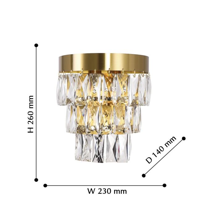 Настенный светильник Favourite Magnitudo 2206-2W