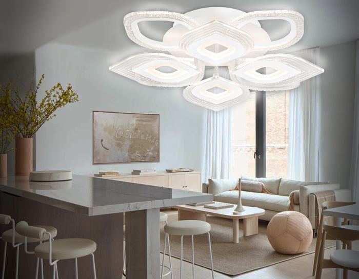 Потолочный светодиодный светильник с пультом Ambrella light FA4294