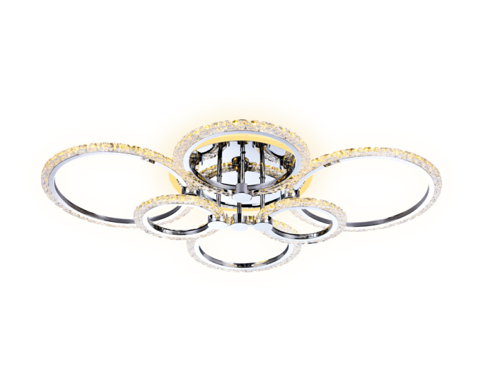 Потолочный светодиодный светильник с пультом Ambrella light FA413