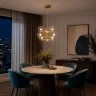 Люстра подвесная CALMARE ST LUCE SL434.203.09