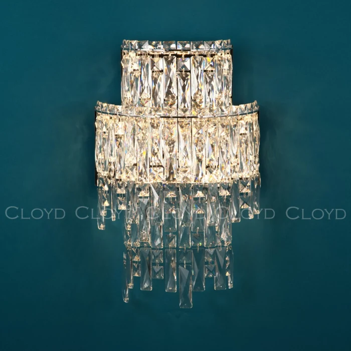 Бра Cloyd ANTREA W2 / выс. 48 см - хром (арт.20340)