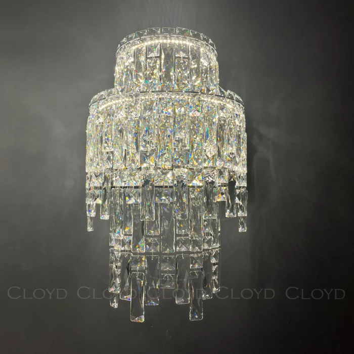 Бра Cloyd ANTREA W2 / выс. 48 см - хром (арт.20340)