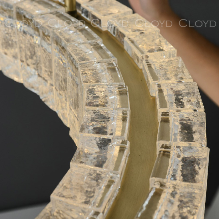 Люстра Cloyd TANGEISER-B C1 / Ø81 см - золото (арт.11473)