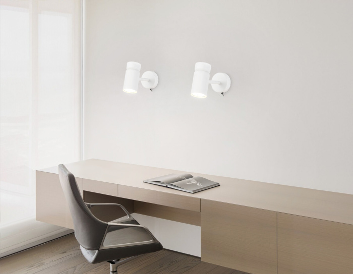 Настенный светильник с выключателем и сменной лампой GU10 Ambrella light TA13182