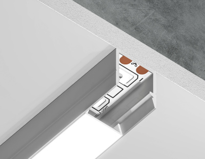 Алюминиевый профиль накладной ILLUMINATION AMBRELLA LIGHT GP1650AL