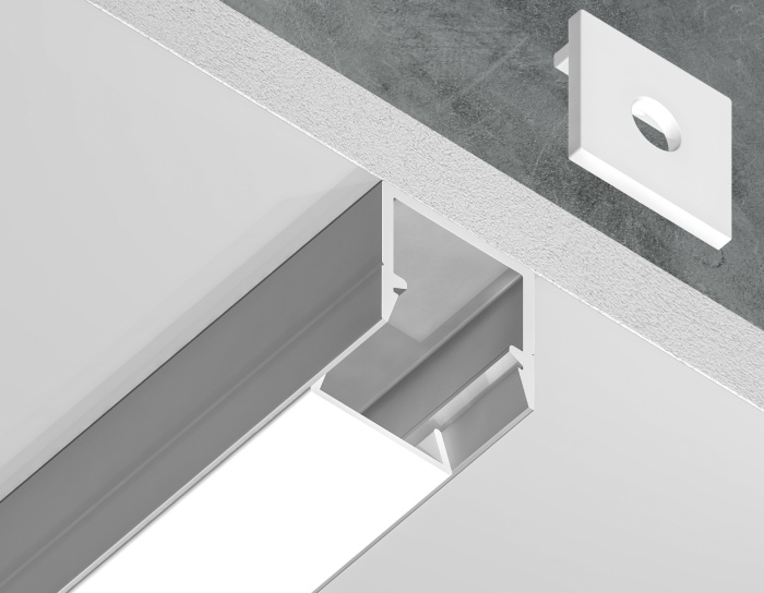 Алюминиевый профиль накладной ILLUMINATION AMBRELLA LIGHT GP1650AL