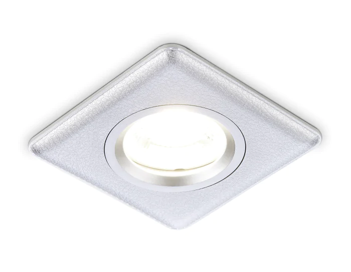 Квадратный встраиваемый точечный светильник MR16 Ambrella light P2350 SL