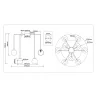 Светильник на штанге HIGH LIGHT AMBRELLA LIGHT LH51001