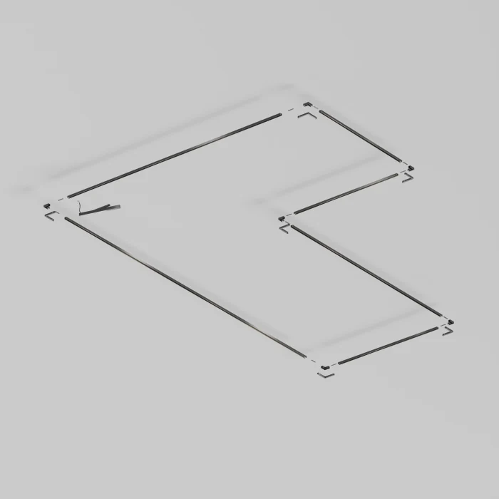 Шинопровод накладной Maytoni Technical Exility X TRX239-413B