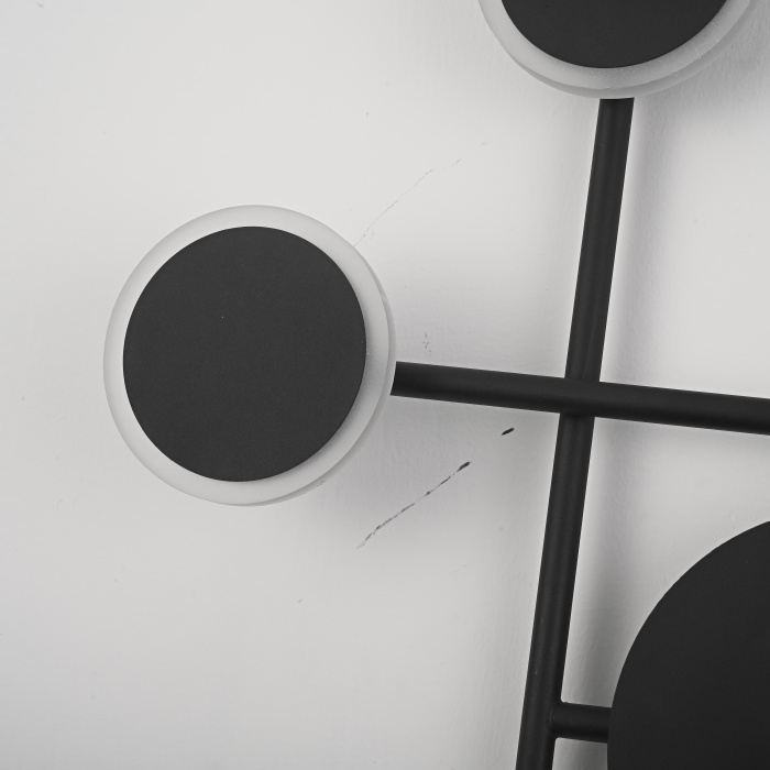 Настенный светильник ZINGY D Black ImperiumLoft