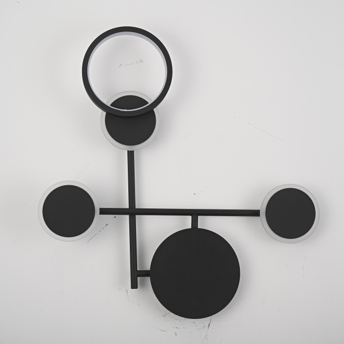 Настенный светильник ZINGY D Black ImperiumLoft