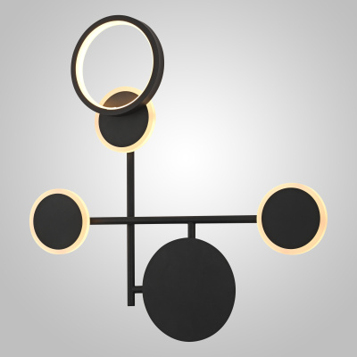 Настенный светильник ZINGY D Black ImperiumLoft