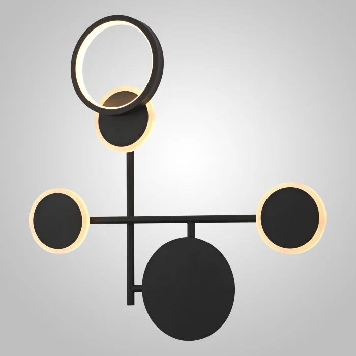 Настенный светильник ZINGY D Black ImperiumLoft