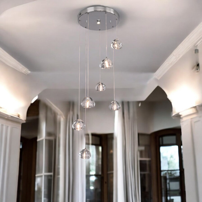 Подвесная люстра METEORA 7 ImperiumLoft