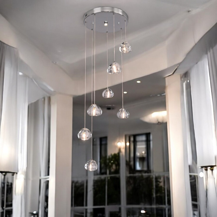 Подвесная люстра METEORA 7 ImperiumLoft