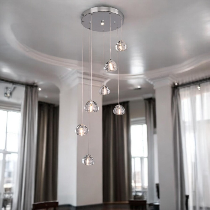 Подвесная люстра METEORA 7 ImperiumLoft