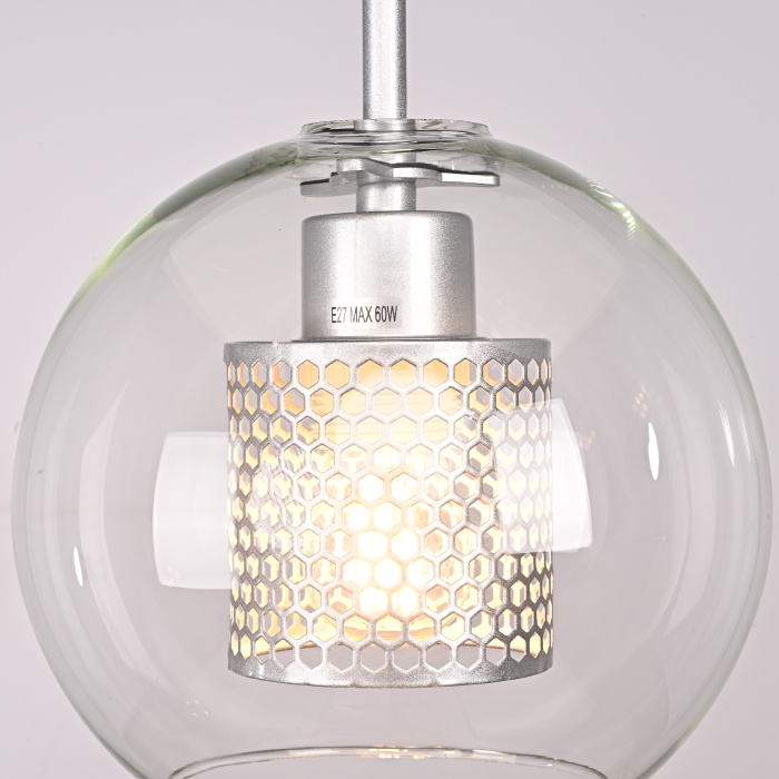 Подвесной светильник CATCH silver D20 ImperiumLoft