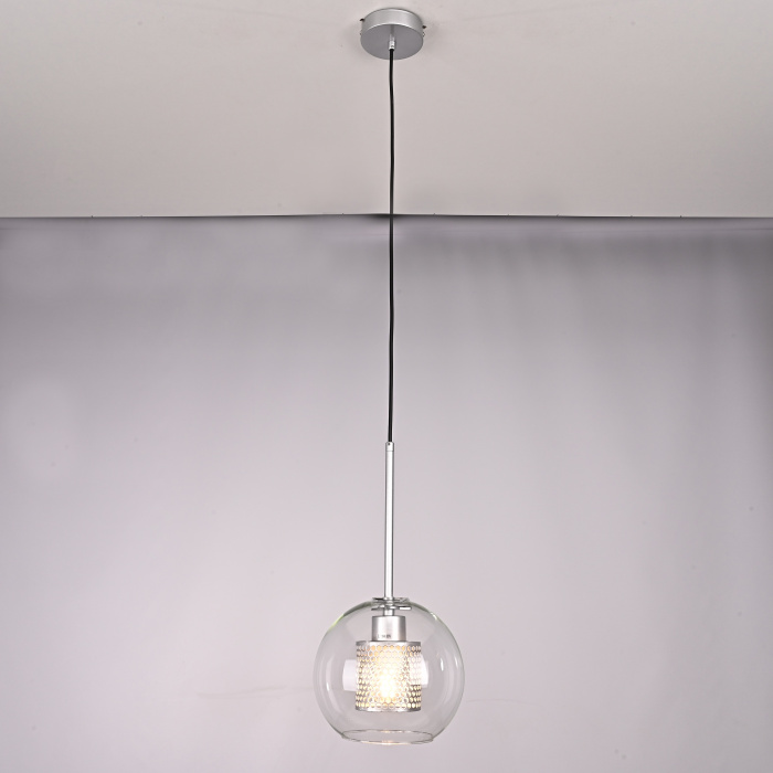 Подвесной светильник CATCH silver D20 ImperiumLoft