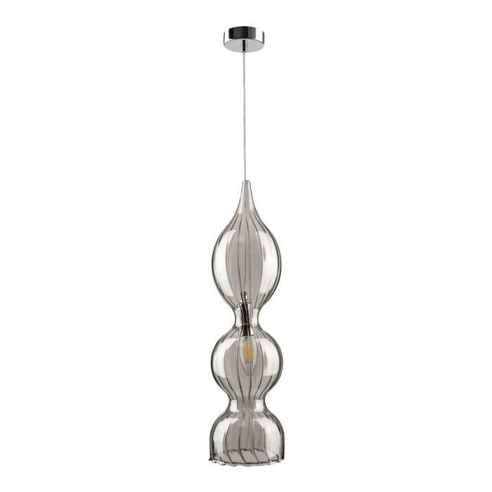 Светильник подвесной Crystal Lux IRIS SP1 B SMOKE