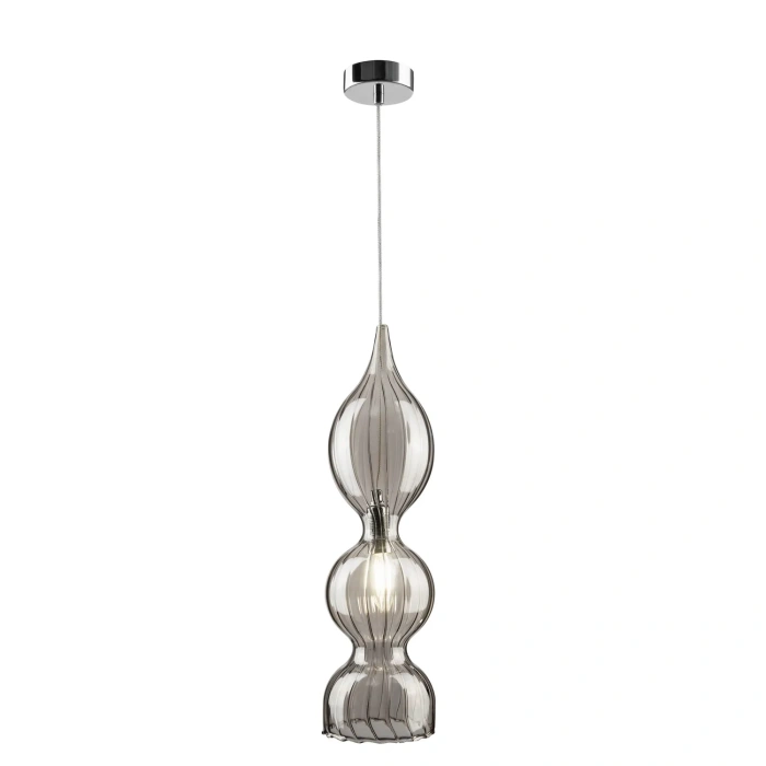 Светильник подвесной Crystal Lux IRIS SP1 B SMOKE