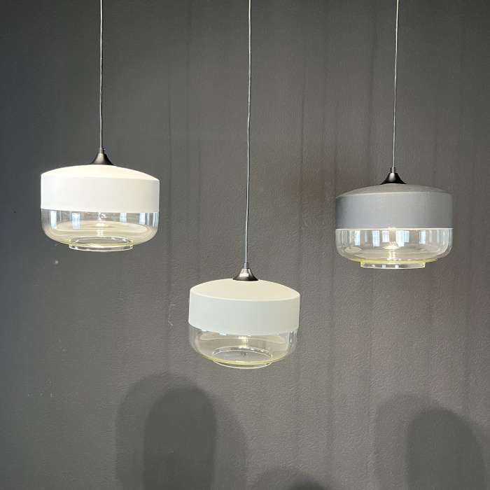 Подвесной светильник NORD D D25 Gray/Transparent ImperiumLoft