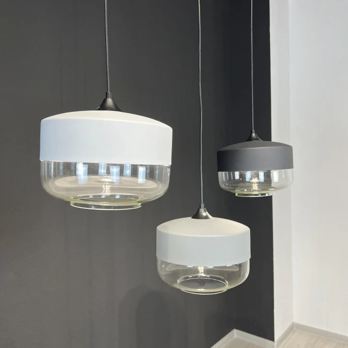 Подвесной светильник NORD D D25 Gray/Transparent ImperiumLoft