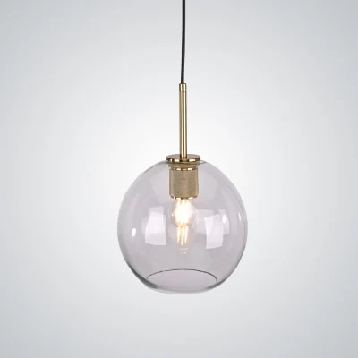 Подвесной светильник RH Utilitaire Globe Pendant Brass ImperiumLoft