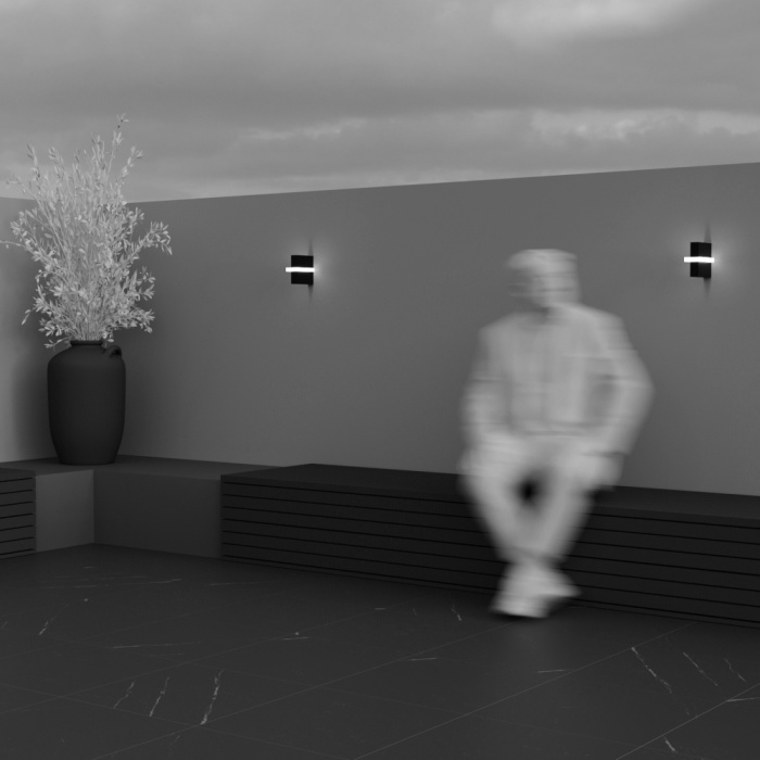 Настенный светильник Maytoni Line O484WL-L6GF3K