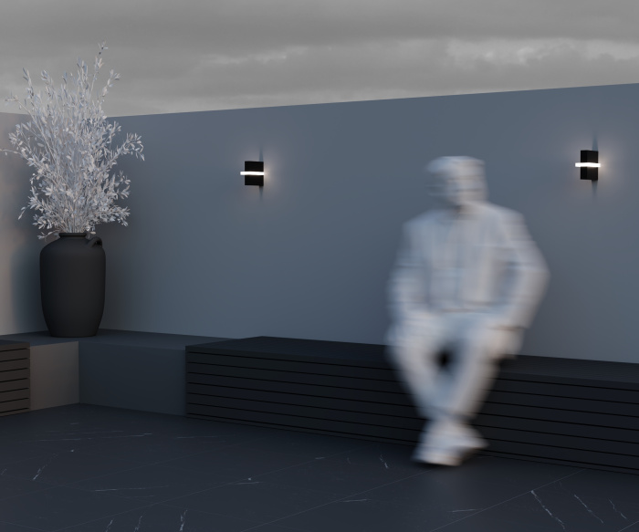 Настенный светильник Maytoni Line O484WL-L6GF3K