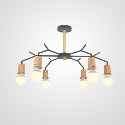 Люстра на штанге LES COLOR D80 Grey ImperiumLoft