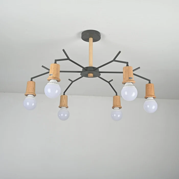 Люстра на штанге LES COLOR D80 Grey ImperiumLoft