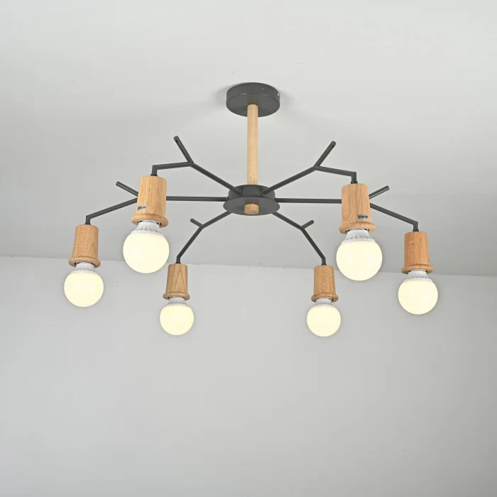 Люстра на штанге LES COLOR D80 Grey ImperiumLoft