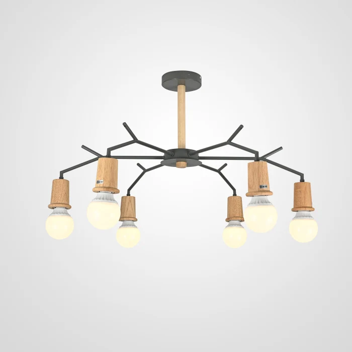 Люстра на штанге LES COLOR D80 Grey ImperiumLoft