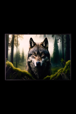Картина Teona Decor Wolf TD164