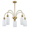 Потолочная люстра на штанге ODE ESCADA 686/5PL Copper