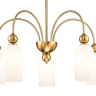 Потолочная люстра на штанге ODE ESCADA 686/5PL Copper