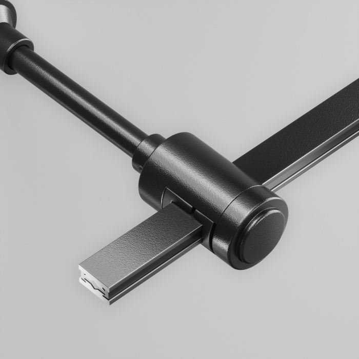 Крепление настенное Wall одинарное удлиненное Flarity черный Maytoni TRA155CW-SL1-B