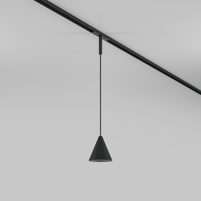 Трековый подвесной светильник Maytoni Cono TR182-1-5WTW-M-B