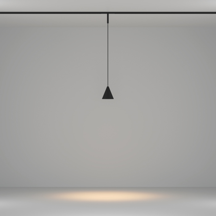 Трековый подвесной светильник Maytoni Cono TR182-1-5WTW-M-B