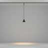 Трековый подвесной светильник Maytoni Cono TR182-1-5WTW-M-B