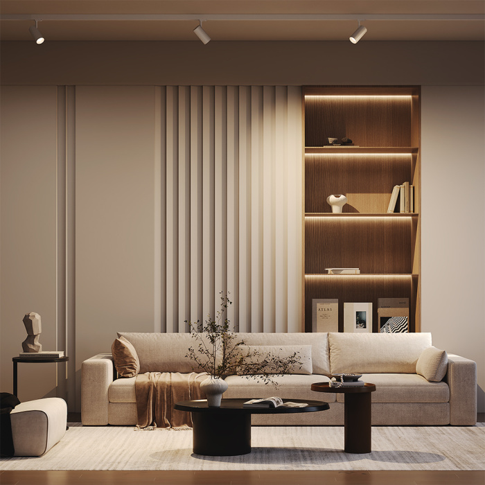 Трековый светильник Maytoni Focus LED TR197-3-12WCCT-M-B